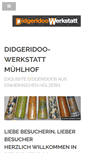 Mobile Screenshot of didgeridoo-werkstatt.ch